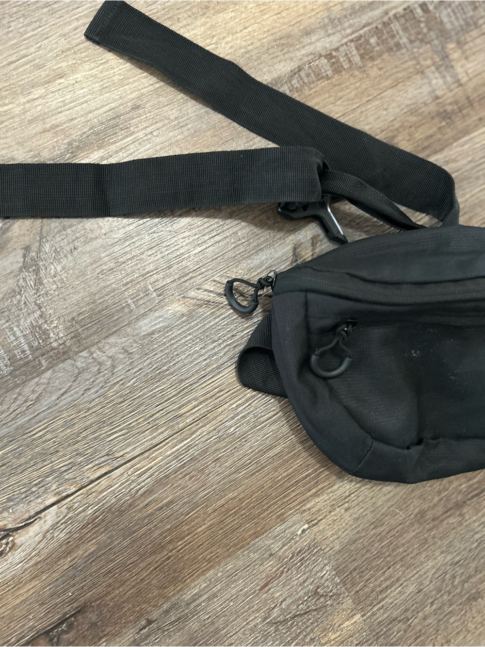 Ozark Trail Black Waist Bag with Silver Logo Accent - Picture 9 of 9